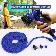 15m Magic Expandable Hose Pipe With Multi-Function Fittings can expand up to 45m