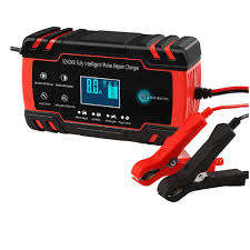 12V Pulse Battery Charger with LCD Display