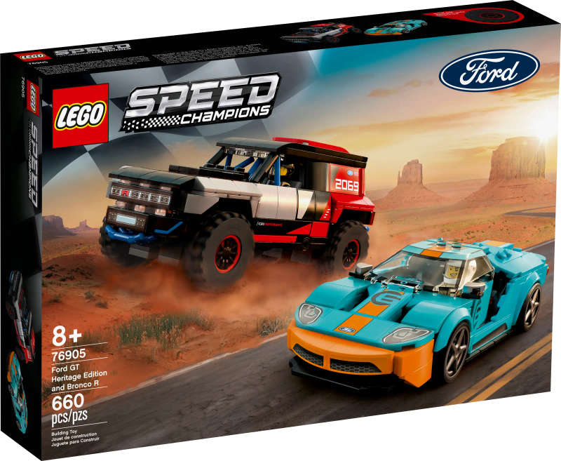 LEGO® Speed Champions - Ford GT Heritage Edition and Bronco R (76905)