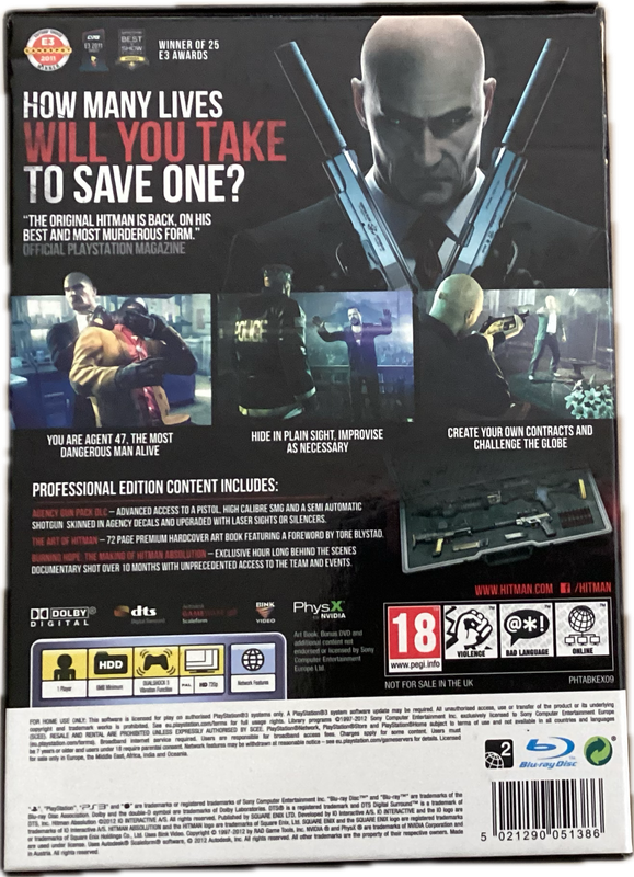 Hitman Absolution - Professional Edition (PS3)