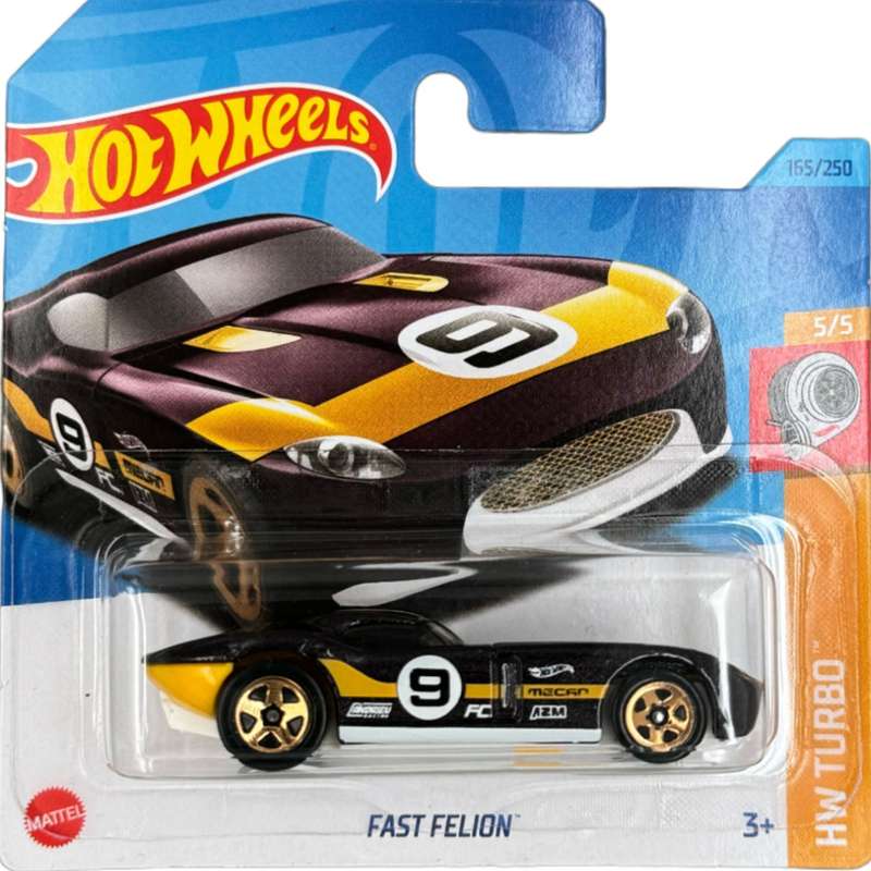 Hot Wheels - HW Turbo 5/5 - Fast Felion Vehicle (165/250)