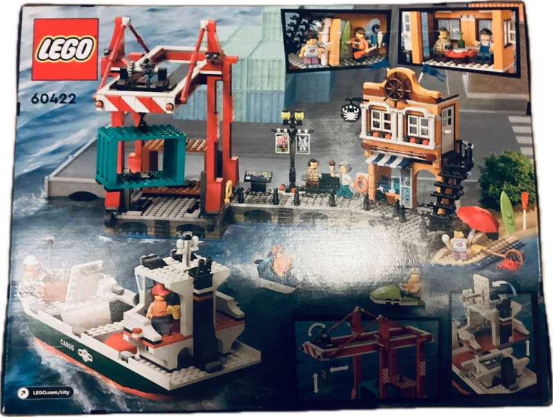 LEGO® City - Seaside Harbor with Cargo Ship (60422)