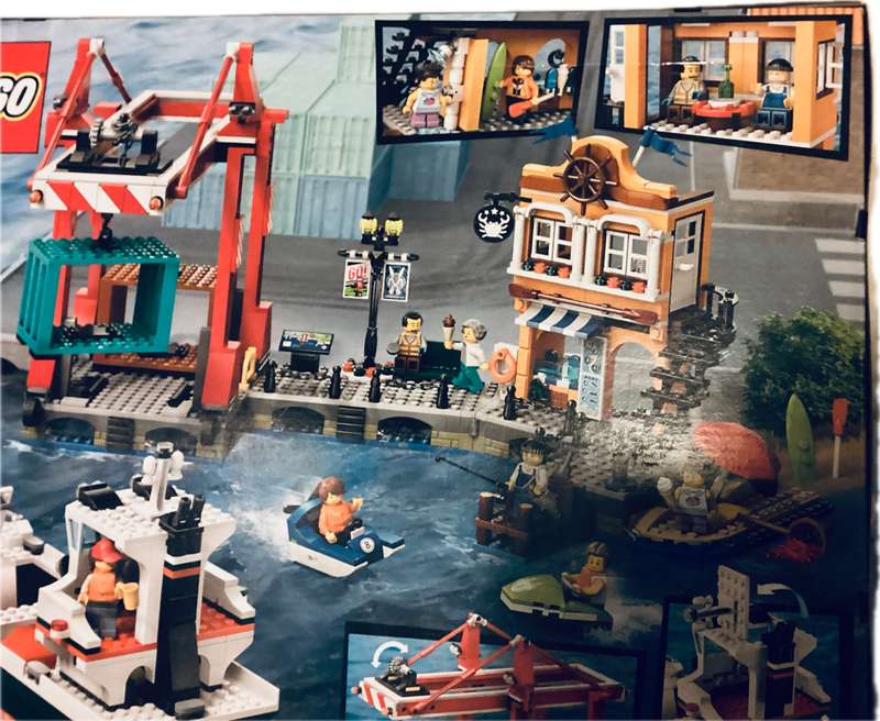 LEGO® City - Seaside Harbor with Cargo Ship (60422)