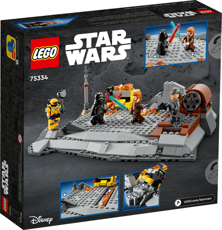 LEGO® Star Wars - Obi-Wan Kenobi vs. Darth Vader (75334)