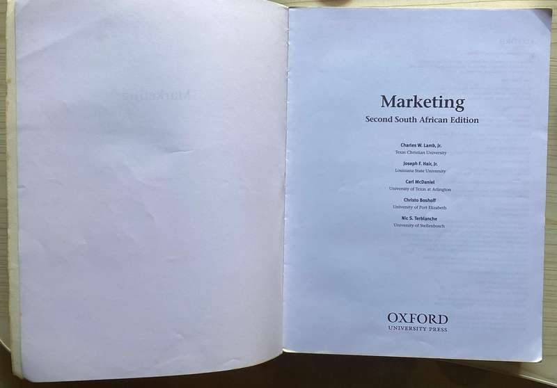 Marketing by Boshoff et al. (Paperback, 2nd SA Edition)