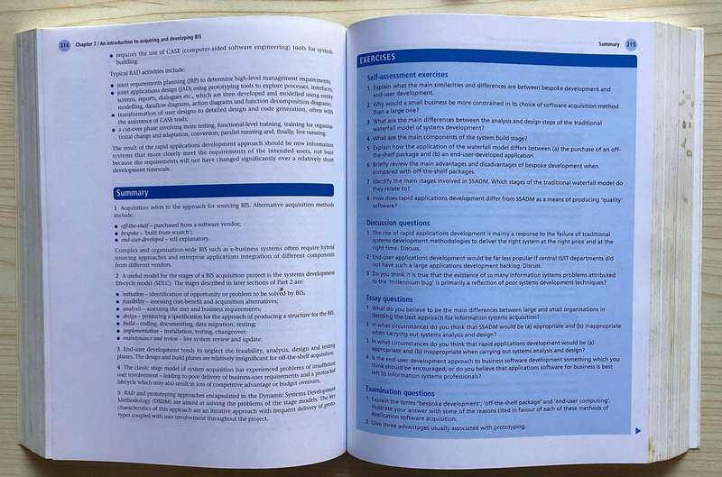 Business Information Systems : Technology, Development & Management by Bocij et al.  (2nd Ed.)