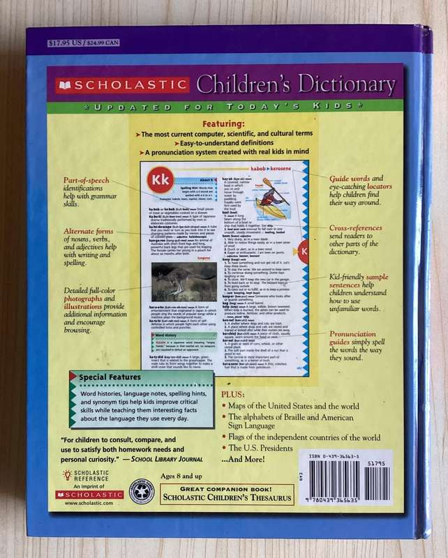 Scholastic Children's Dictionary (Hardcover)