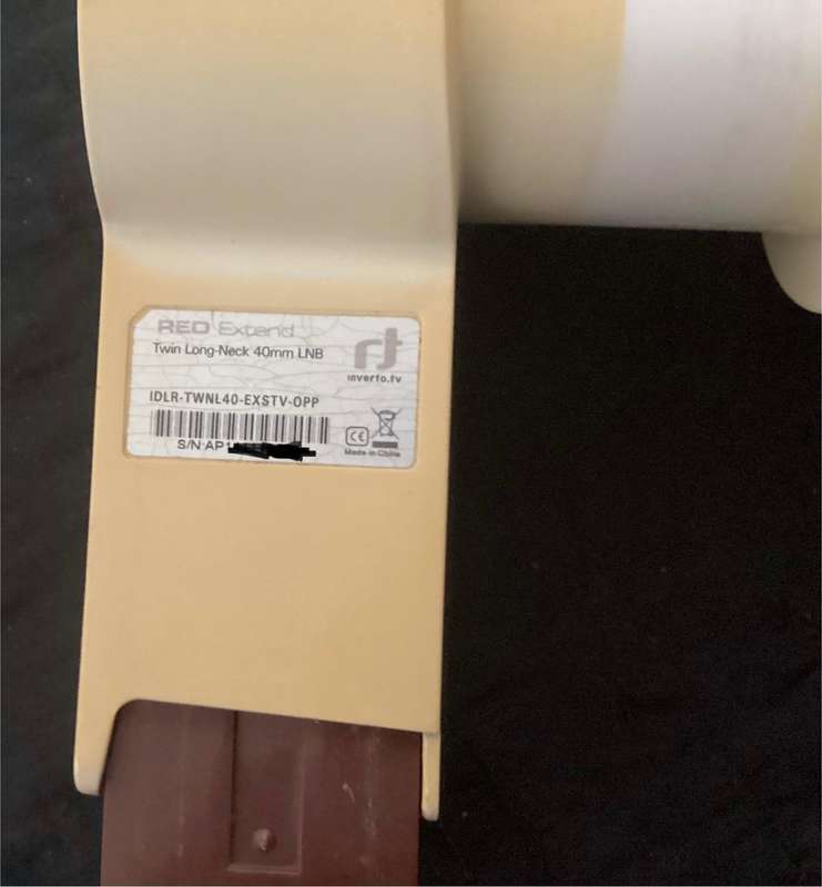 Inverto RED extend Twin Long-Neck 40 mm LNB