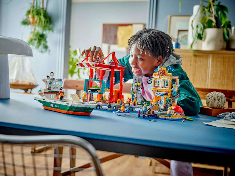 LEGO® City - Seaside Harbor with Cargo Ship (60422)