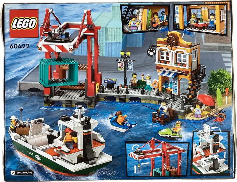 LEGO® City - Seaside Harbor with Cargo Ship (60422)