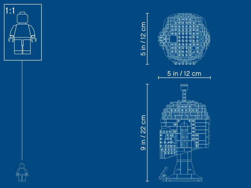 LEGO® Star Wars - Boba Fett Helmet (75277)