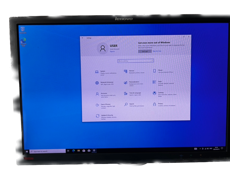 LENOVO ThinkCentre M93 Tiny Core i5 4570 256GB SSD 8GB RAM Win 10 Pro