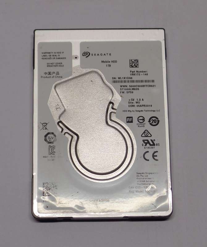 Seagate 1TB Laptop HDD
