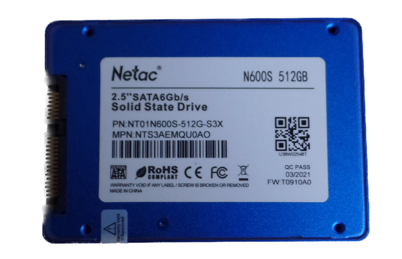 NETAC N600S 512GB 2.5` SSD