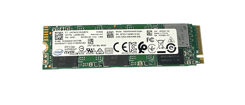 INTEL SSD 660P 512GB M.2 2280 PCIe SSD