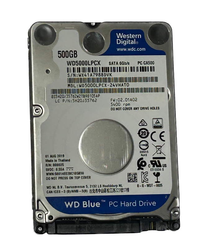 WD Blue 500GB Laptop HDD *34 DAYS ON TIME*