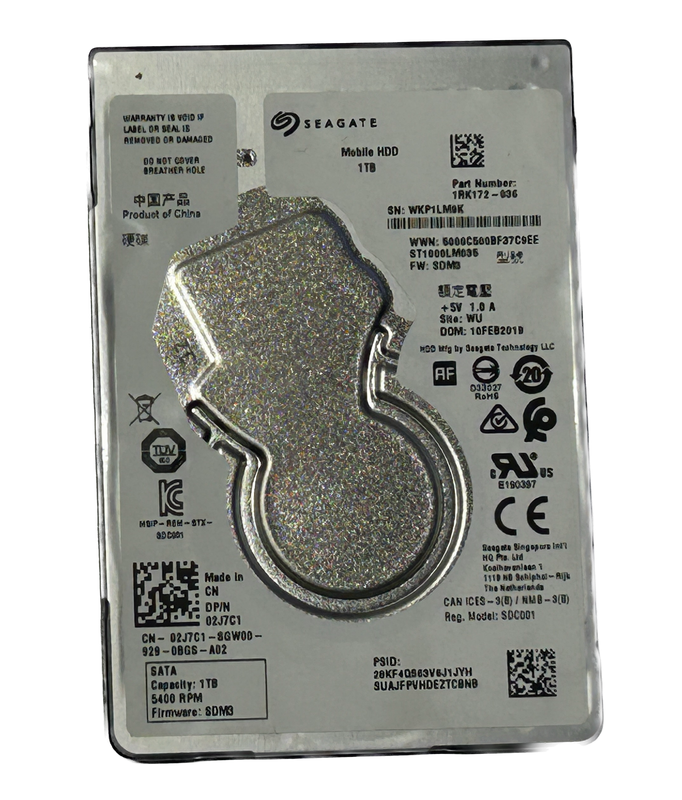 Seagate 1TB Laptop HDD
