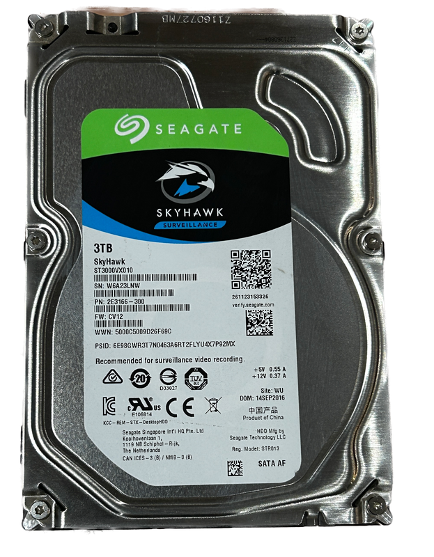 Seagate Skyhawk 3TB Desktop HDD