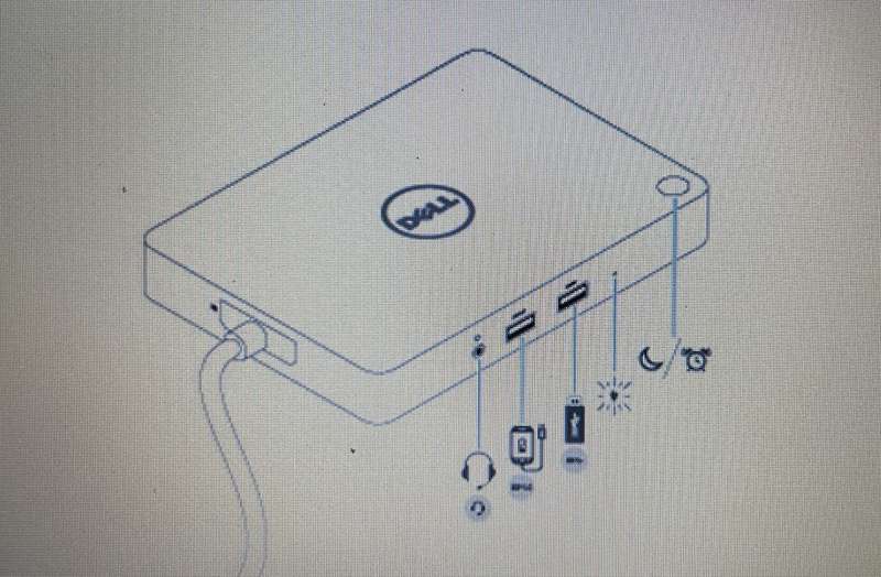Dell WD15 Docking Station with 180W Adapter