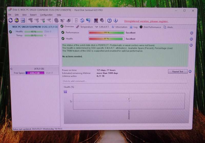 HP EliteDesk 705 G5 Desktop Mini AMD Ryzen 5 Pro 3400 512GB SSD 8GB RAM WIN 11 PRO