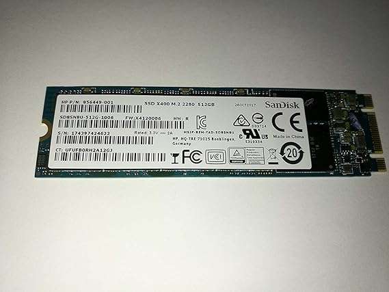 SANDISK X400 512GB M.2 2280 SATA SSD