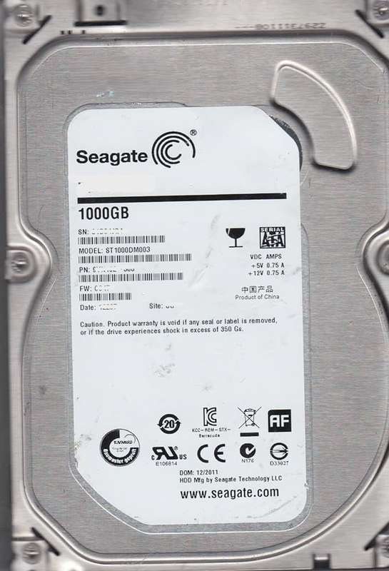 Seagate 1TB Desktop HDD