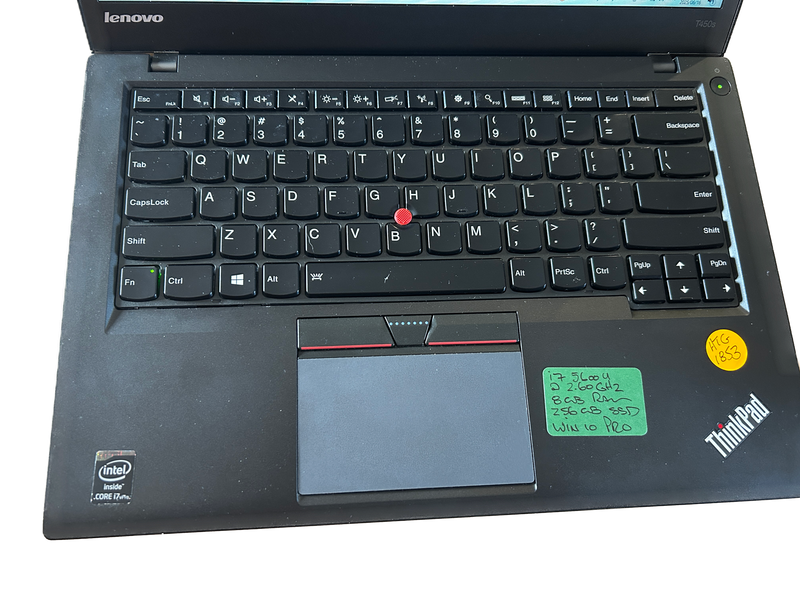 Lenovo Thinkpad T450s Core i7 V-pro 5th Gen 256SSD 8GB RAM Win 10 Pro