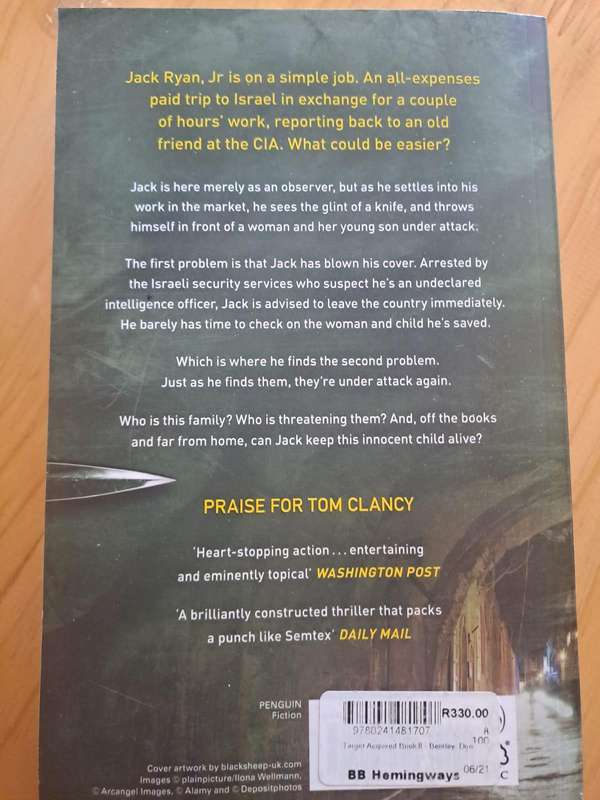 Target Acquired -Tom Clancy
