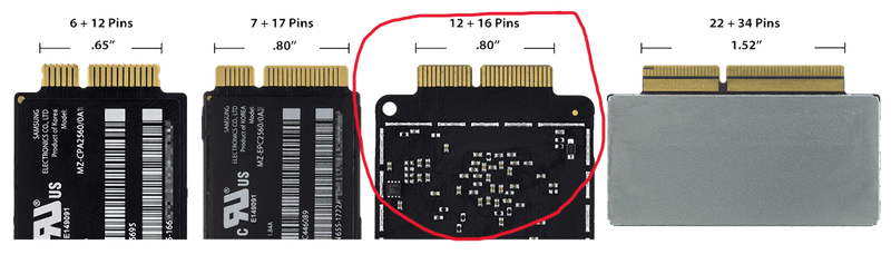 Transcend Jet Drive 820 960GB PCIe 3.0 SSD for Mac