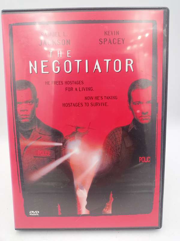 The Negotiator DVD - Samuel L Jackson & Kevin Spacey