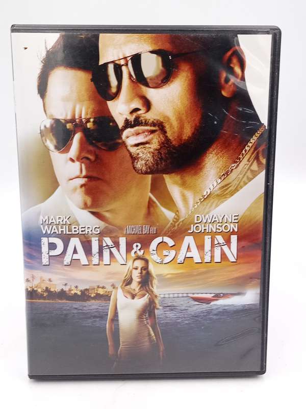 Pain & Gain DVD - Mark Wahlberg & Dwayne Johnson