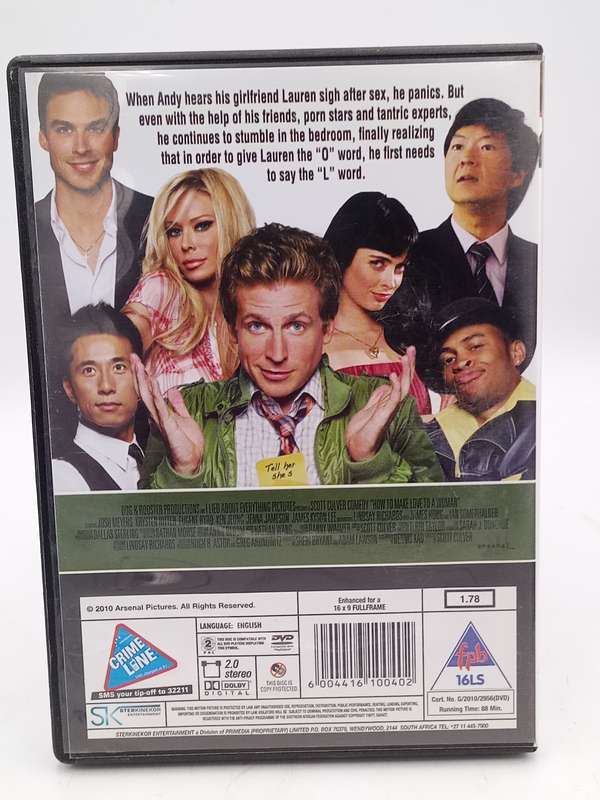 How to Make Love to a Woman DVD