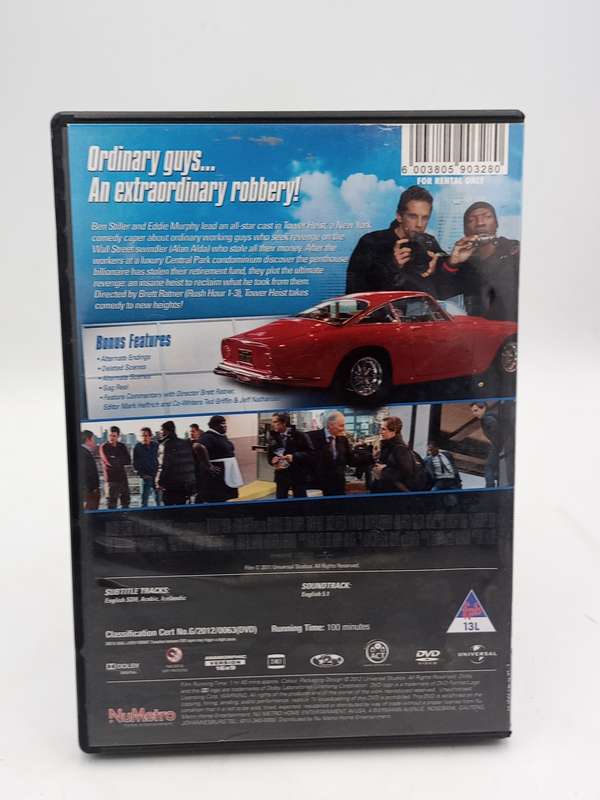 Tower Heist DVD - Ben Stiller & Eddie Murphy