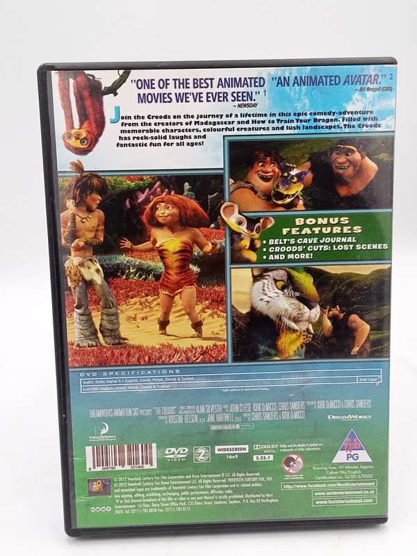 The Croods DVD
