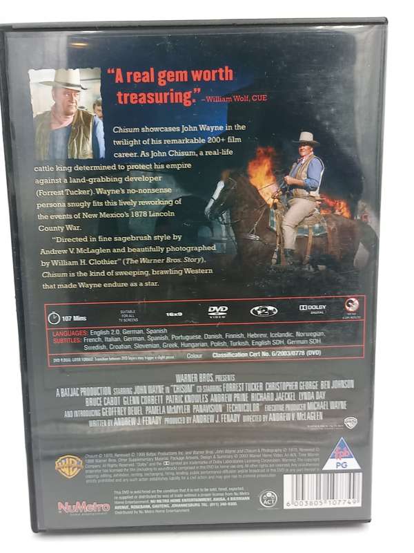 Chisum DVD - John Wayne
