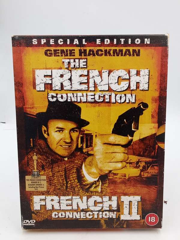 The French Connection & French Connection II DVDs - Gene Hackman