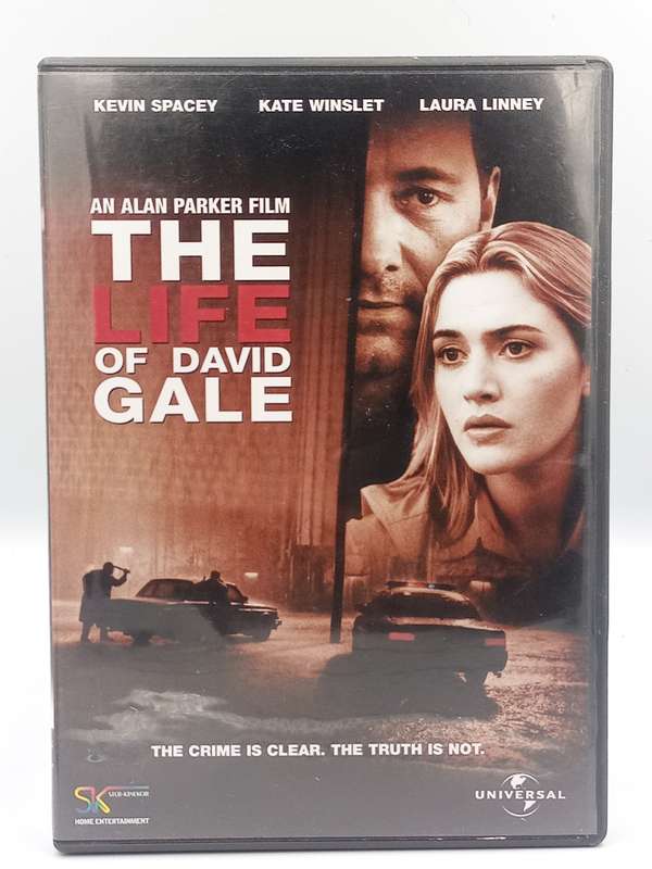 The Life of David Gale DVD - Kevin Spacey, Kate Winslet
