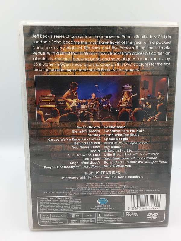 Jeff Beck Performing This Week Live at Ronnie Scott's DVD