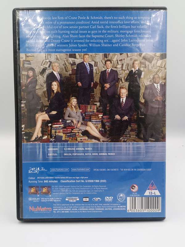 Boston Legal Season Four DVDs
