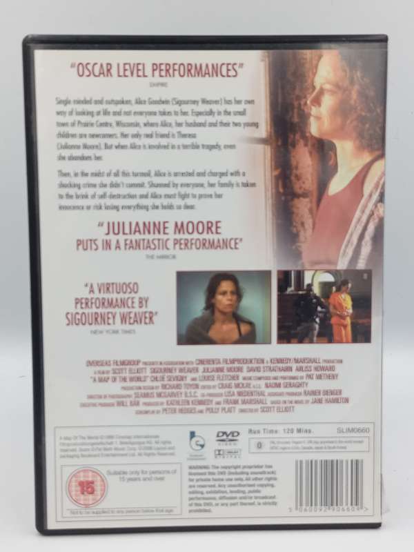 A Map of the World DVD - Julianne Moore & Sigourney Weaver