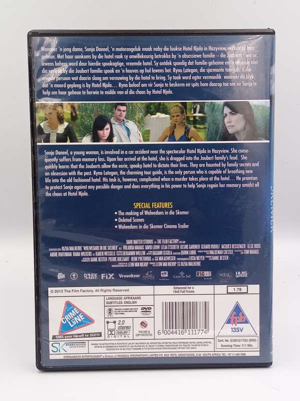 Wolwedans in die Skemer DVD - Rolanda Marais, David Louw, Desire Gardner & Andre Roothman