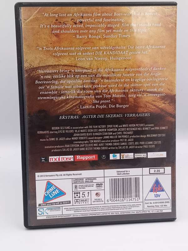 Verraaiers DVD