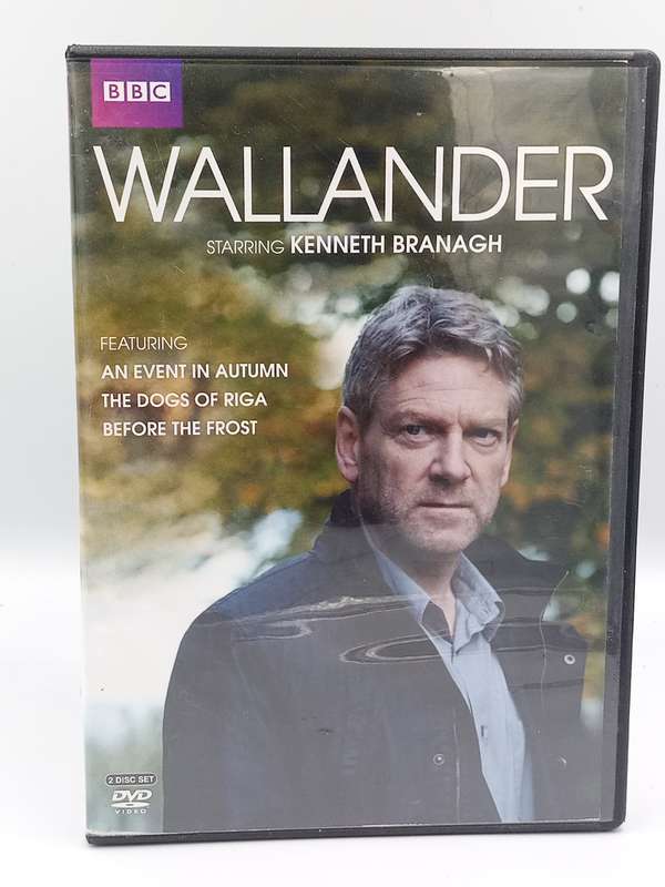 Wallander An Event in Autumn, The Dogs of Riga & Before the Frost DVDs