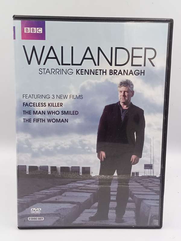Wallander Faceless Killer, The Man who Smiled & The Fifth Woman DVDs