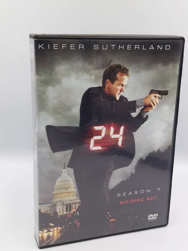 24 Season 7 DVDs - Keifer Sutherland