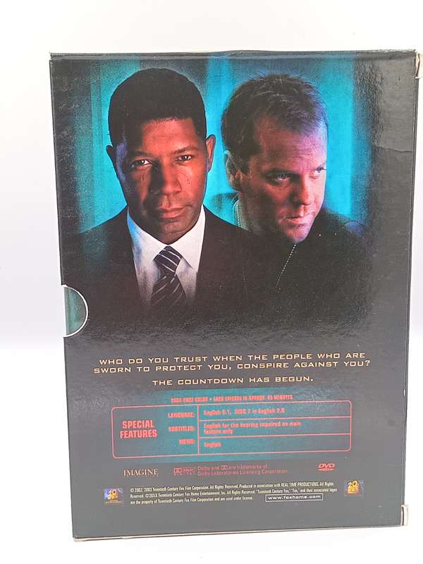 24 Season 2 DVDs - Keifer Sutherland