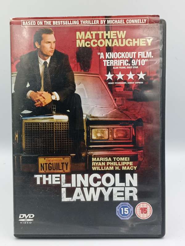 The Lincoln Lawyer DVD - Matthew McConaughey