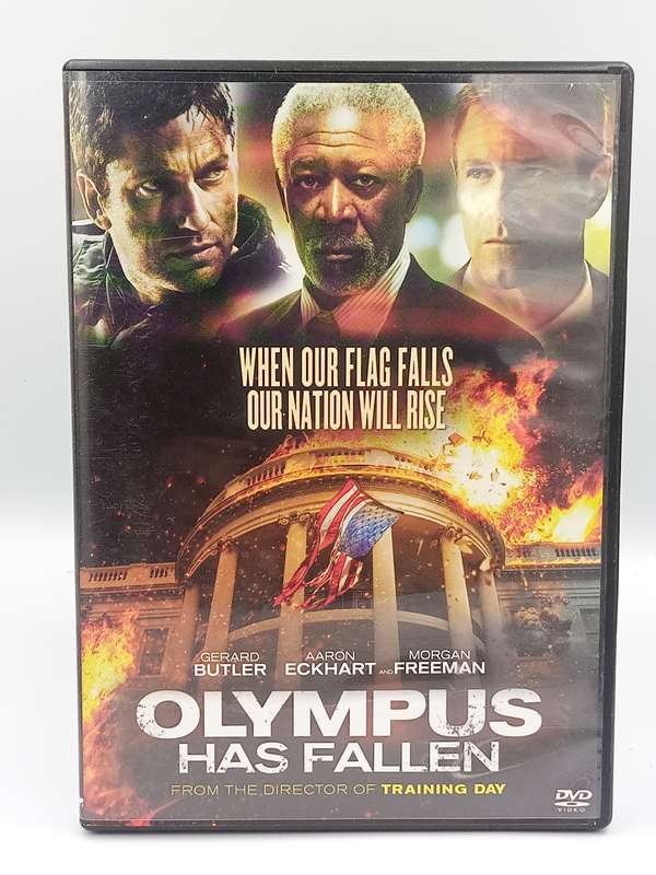 Olympus Has Fallen DVD - Gerard Butler, Aaron Eckhart & Morgan Freeman