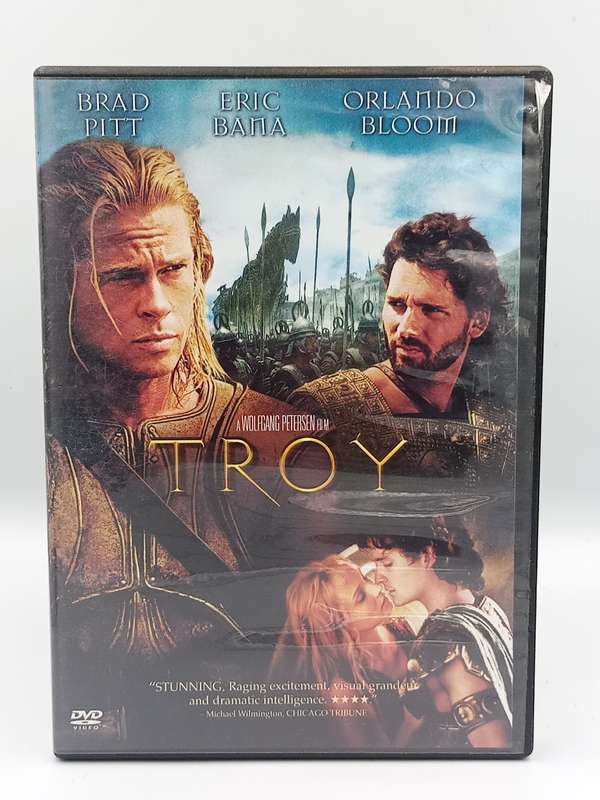 Troy DVD - Brad Pitt, Eric Bana & Orlando Bloom