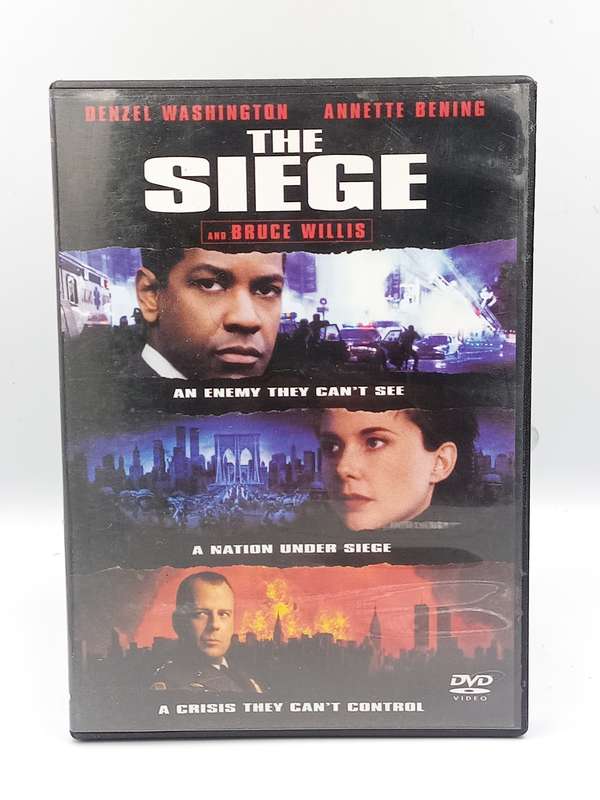 The Siege DVD - Denzel Washington, Annette Bening & Bruce Willis